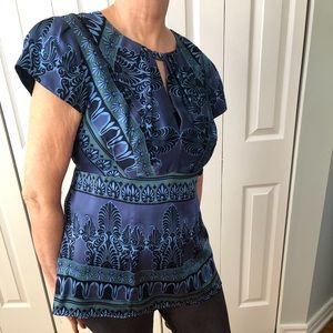 Nanette Lepore silk top size 10